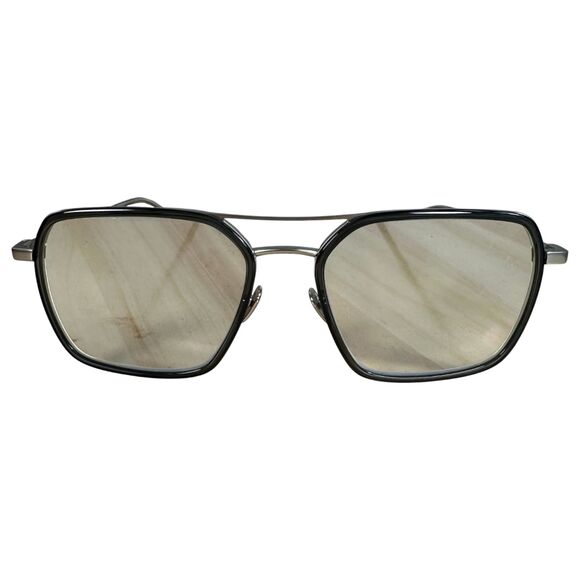 Ottoto Presto Green Silver Aviator Eyeglasses Frames 35-002478 - Needs Lenses - Picture 2 of 6